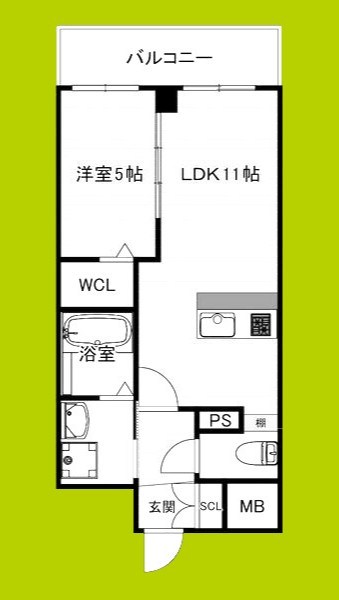 VITA荒本 間取り