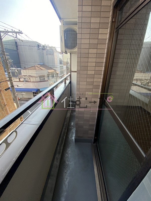 ハイツコスモス ベランダ