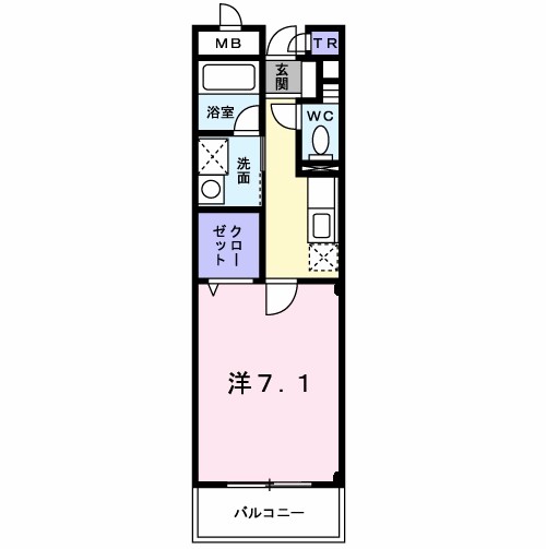 ミッドウエスト小阪 間取り