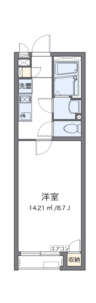 クレイノアペルト泉佐野Ⅰ 間取り