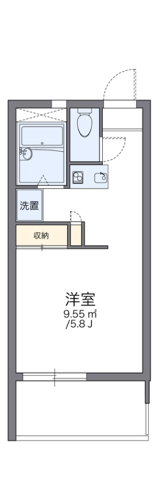 レオパレスＴＳＵＫＩＪＩ 間取り