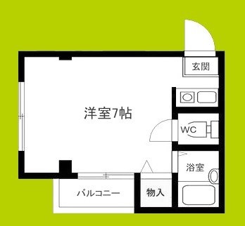 ベルメゾン上新庄 間取り