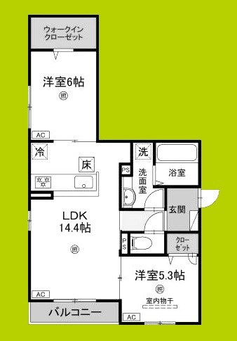 パサログランデ中百舌鳥町4丁 間取り