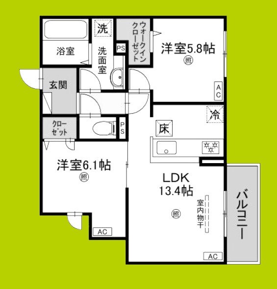 パサログランデ中百舌鳥町4丁 間取り