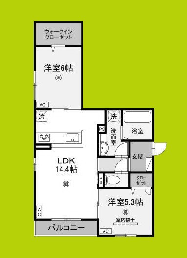 パサログランデ中百舌鳥町4丁 間取り