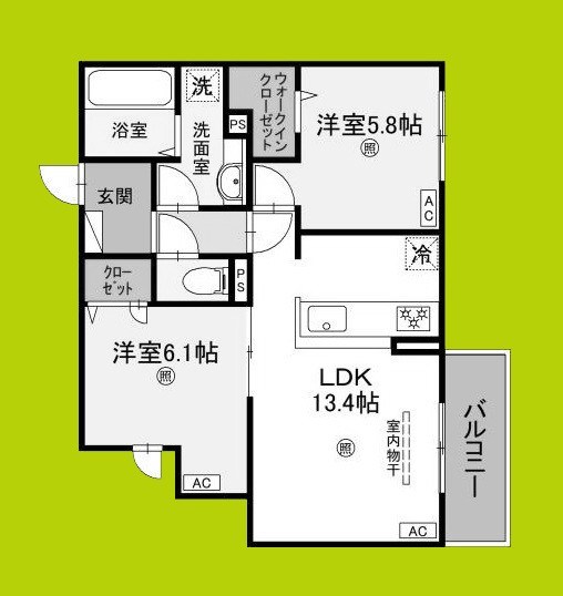 パサログランデ中百舌鳥町4丁 間取り