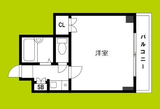 ルミナス難波 間取り