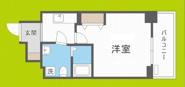 リヴィアス難波ルーチェ 間取り