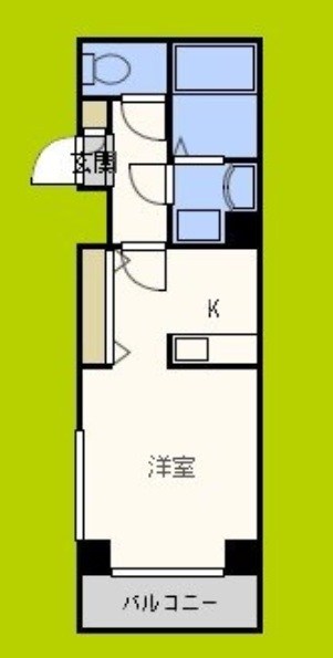 グランパシフィック難波元町 間取り
