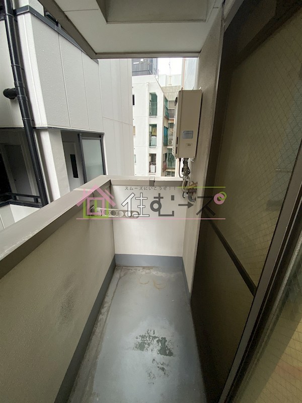 グランパシフィック難波元町 ベランダ