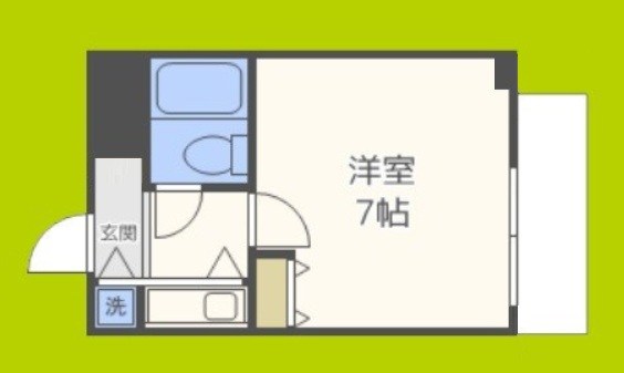 ウエステージ夕陽丘 間取り