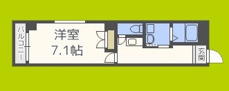 エスペランサ谷町 間取り