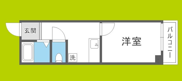 ユーロハイツ日本橋 間取り