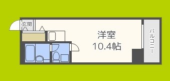 ライオンズシティ難波南 間取り
