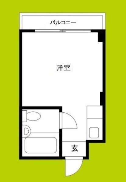 ジョイフル島之内  間取り