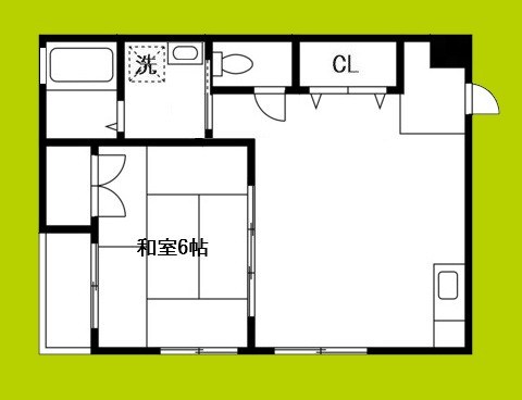 天下茶屋東ハイツ 間取り