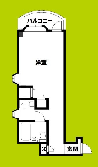 ダイアパレス堀江公園 間取り