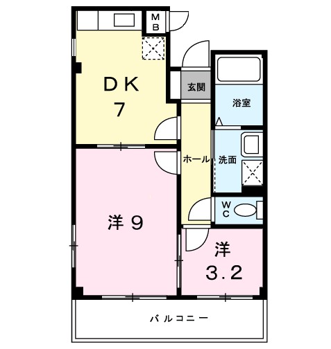 メゾンピュア 間取り