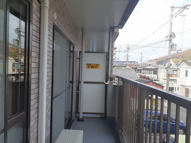 アメニティ　カタシモ ベランダ