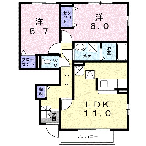 サニーメゾン 間取り