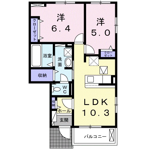 ラフレーゼ 間取り図
