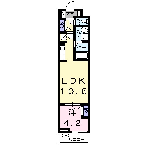 ミーテ　ジラソーレ 間取り