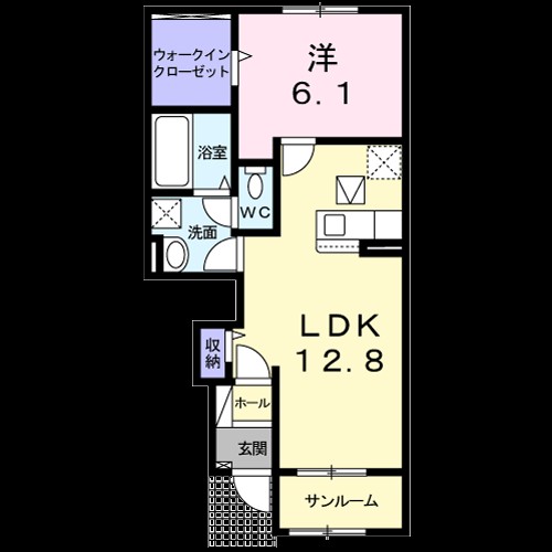 ジェルメ 間取り