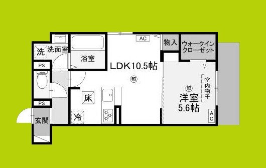 アザレア深江橋 間取り