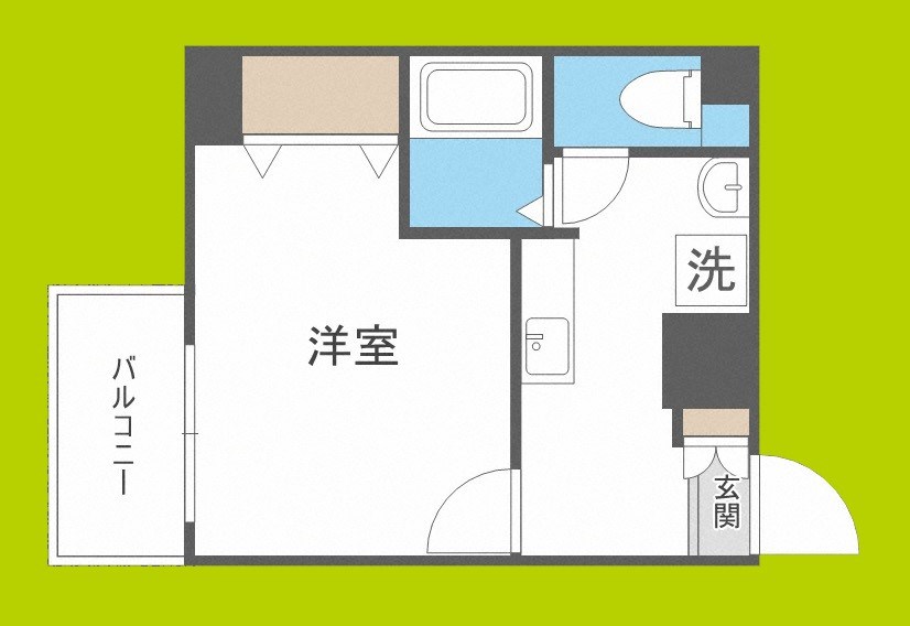 パークハウスナンバ 間取り