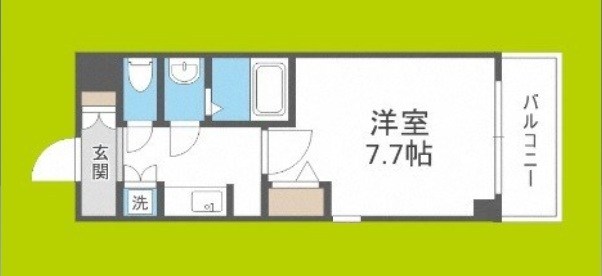プロシード難波ディオス 間取り