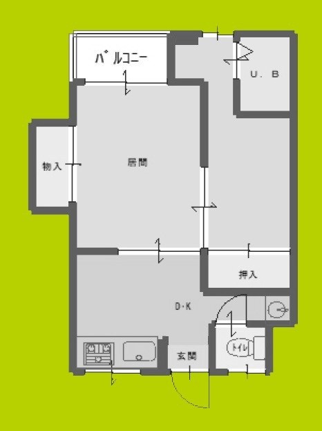 シャトーシラキ 間取り