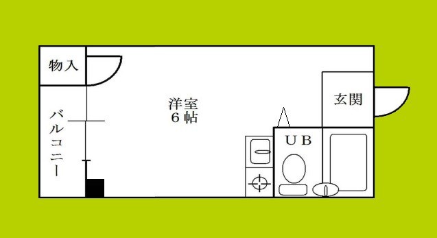 玉出タカハシマンション 間取り