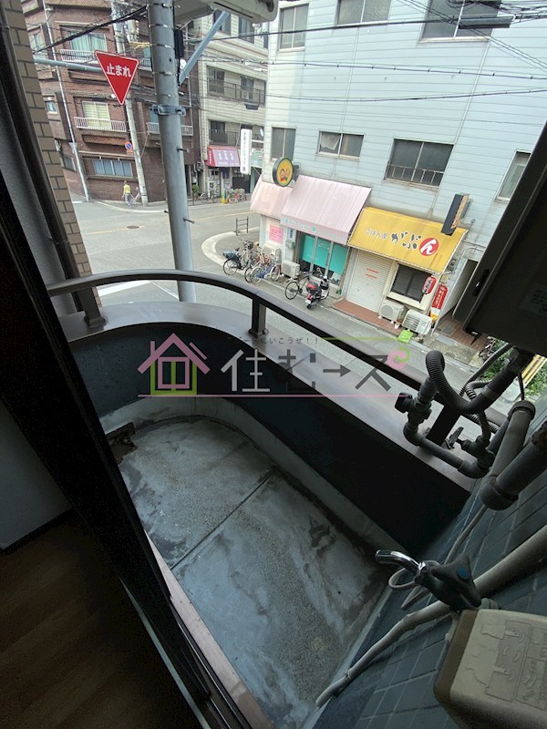 玉出タカハシマンション ベランダ