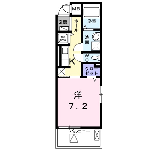 シェモワ　八尾 間取り