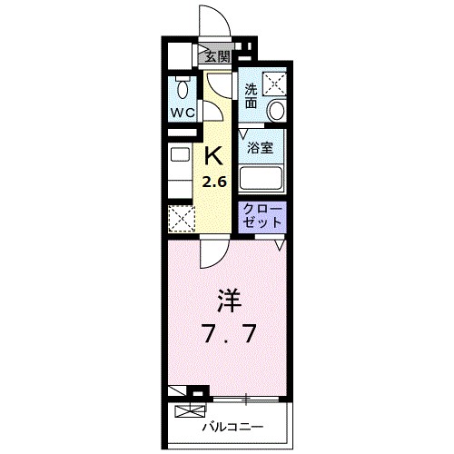 パインオーク　Ⅴ 間取り