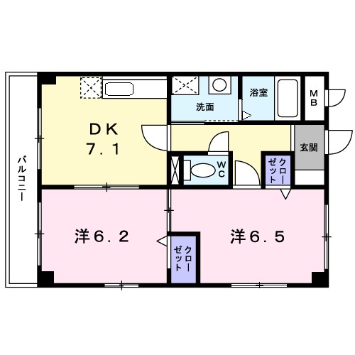 ヴィヴィッド 間取り