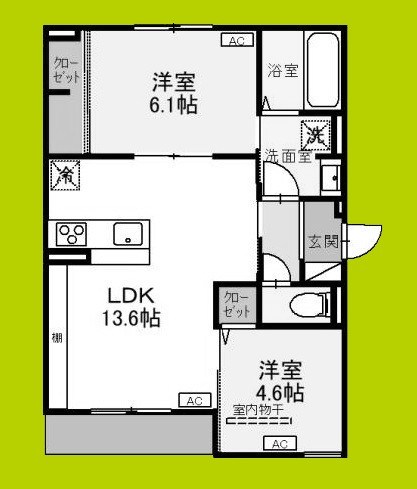 vie l'eclat 間取り