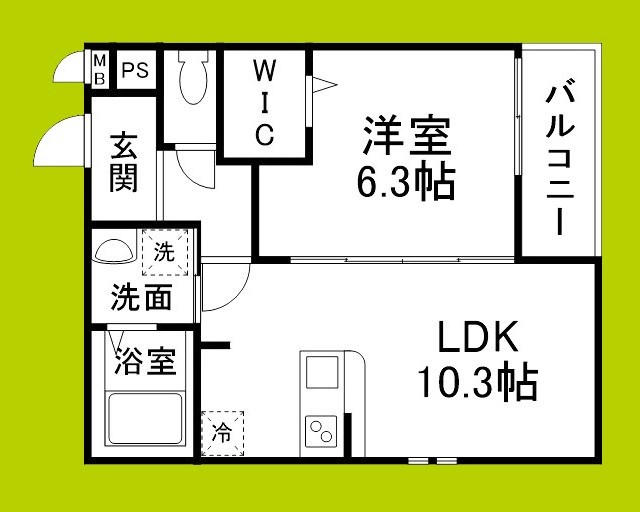 サンパレス りんくう 間取り