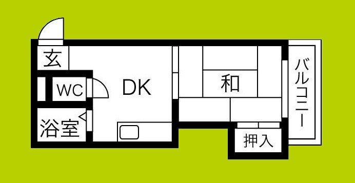 ロイヤル神路Ⅰ 間取り