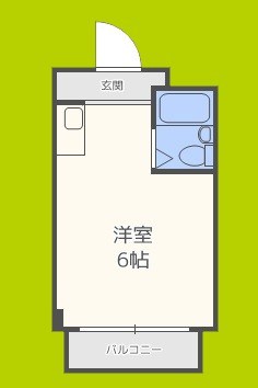 清水728ハイツ 間取り