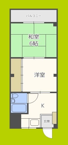 ブルースカイハイツ新森 間取り図