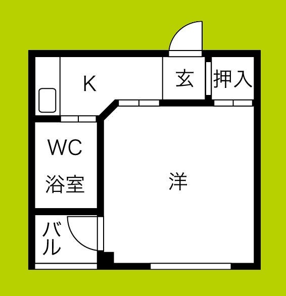 ハーモニーハイツ鶴見 間取り
