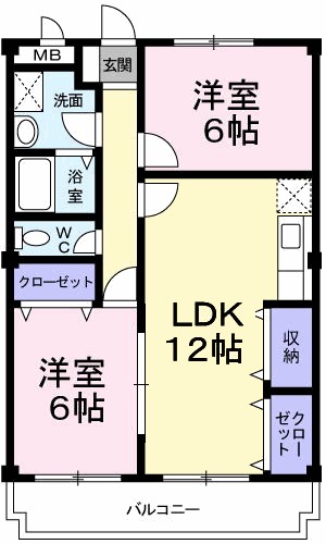 マリッチ小谷 間取り