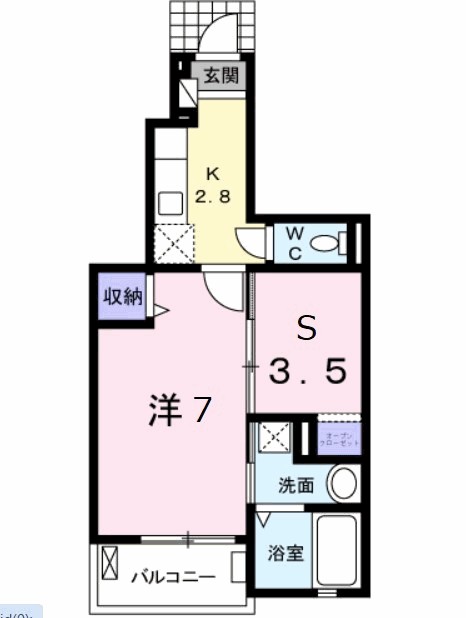 プラセール宝塚Ｉ 間取り