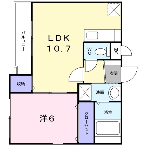 ワ・オーク 間取り