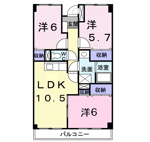 ナハトムジーク 間取り