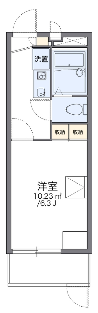 レオパレスＹＳＫ 間取り