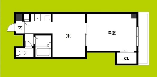白樺ハイツ城東 間取り