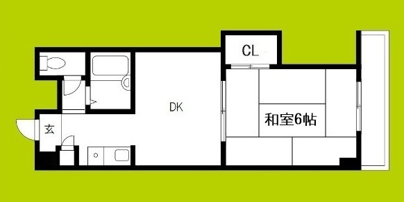 白樺ハイツ城東 間取り