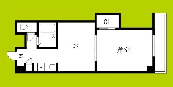 白樺ハイツ城東 間取り
